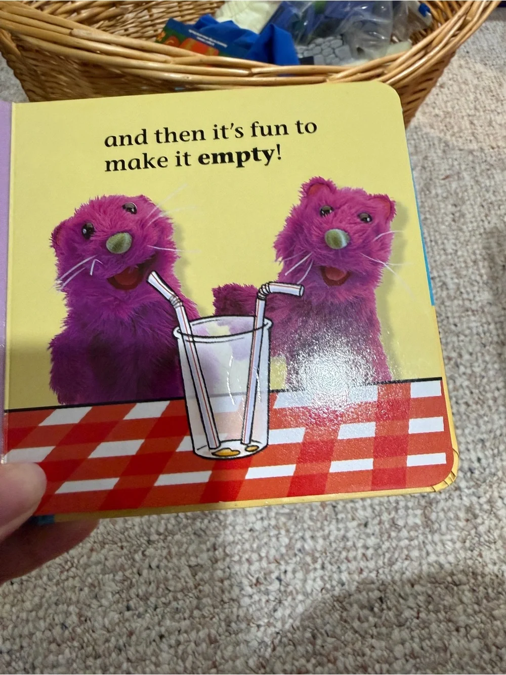 Bear Loves Opposites! Board Book - bear in the big blue house - Picture 6 of 7